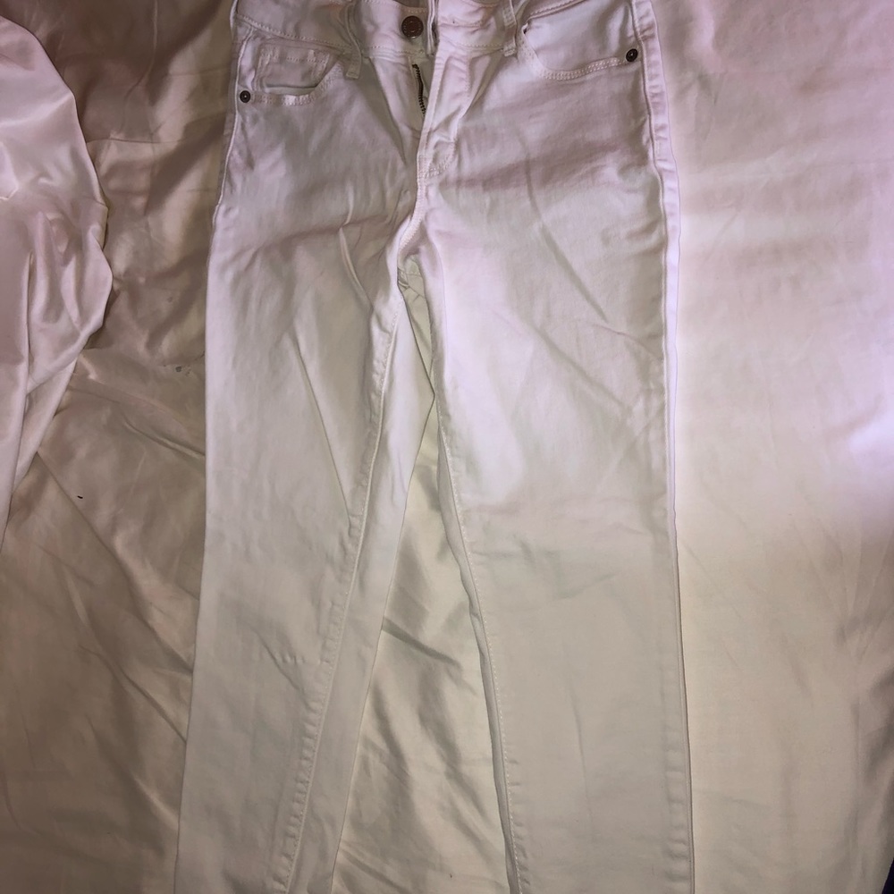 White jeans